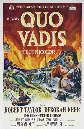 Locandina di Quo Vadis? (1951) di Mervyn Le Roy