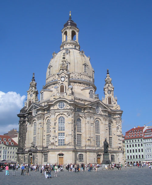 5 dresda la frauenkirche dal neumarkt-foto donata brugioni
