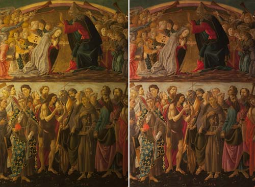 Incoronazione della vergine e dei santi