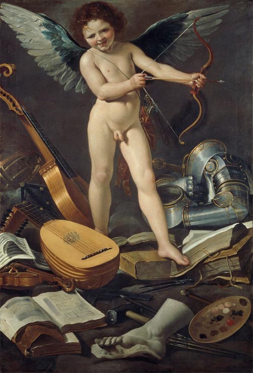 Rutilio Manetti Victorious Earthly Love, about 1625