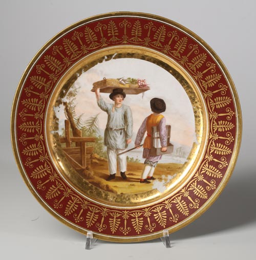 6 peterhof servizio da tavola guryev