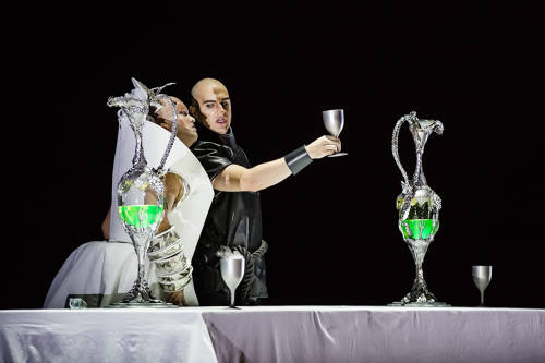 Una scena di Eliogabalo al Palais Garnier di Parigi