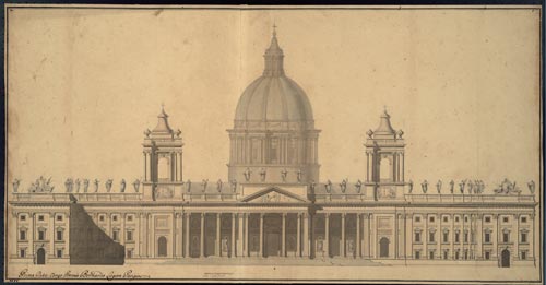 5 augustine d avlier chiesa a pianta centrale concorso accademico del 1677