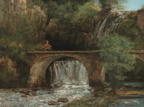 5 gustave courbet le grand pont 1864