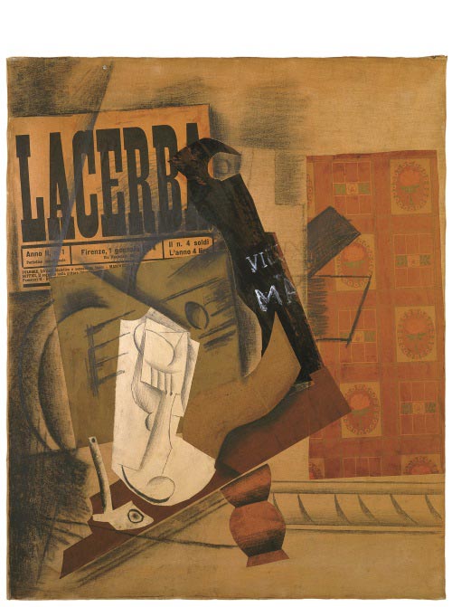 7 pablo picasso pipa bicchiere bottiglia di vieux marc