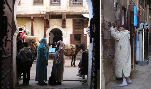 1 scene di vita nella medina di fes-foto donata brugioni