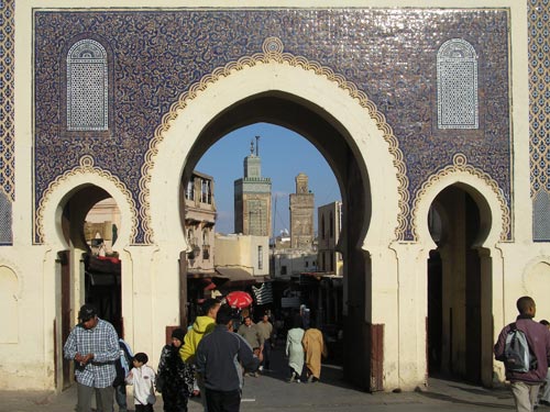 2 medina di fes porta bab boujloud-foto donata brugioni