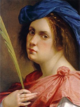 Artemisia Gentileschi, Autoritratto come martire (collezione privata)