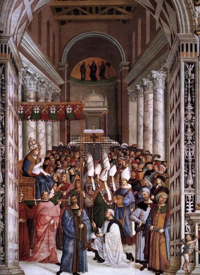 Pinturicchio incoronazione papa ii