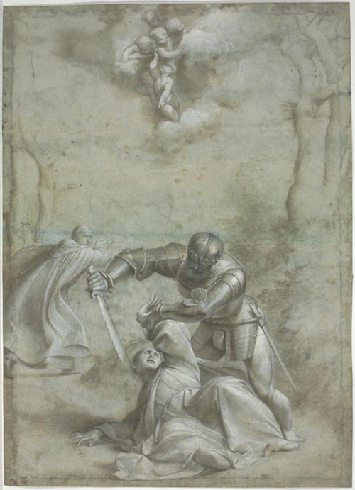 Giovanni Antonio de' Sacchis, detto il Pordenone (Pordenone 1483? - Ferrara 1539), Martirio di San Pietro,