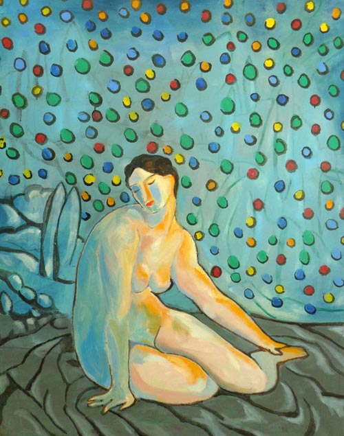 16 sandro-chia- paesaggio-con-figura-femminile -2013-2014-olio-su-tela-160x130cm