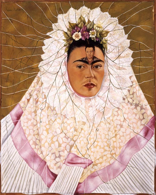 10 frida kahlo autoritratto come tehuana o diego nei miei pensieri 1943