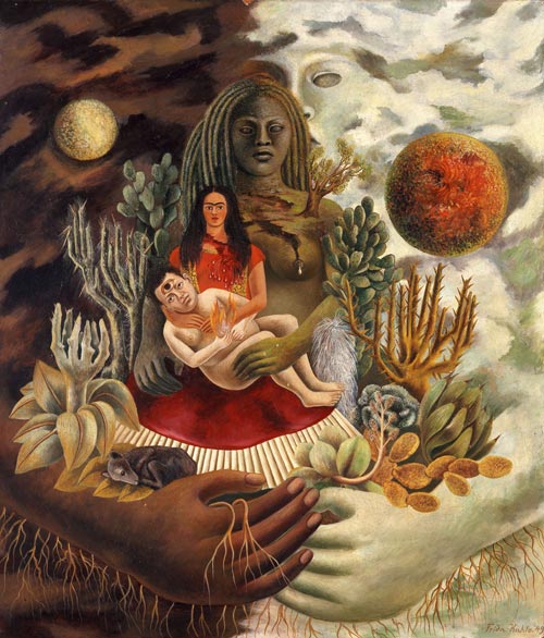 8 frida kahlo l amoroso abbraccio dell universo io diego e signor xolotl 1949