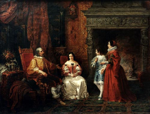 Francesco Gonin, Geltrude pronta a entrare in monastero,