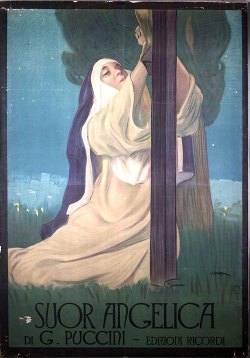 Leopoldo Metlicovitz, Suor Angelica, 1918,