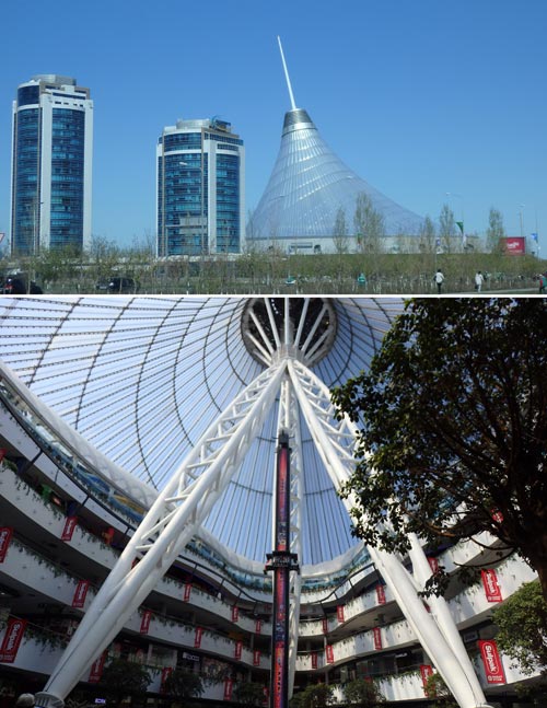 8 astana esterno e interno del khan shatyr foto donata brugioni