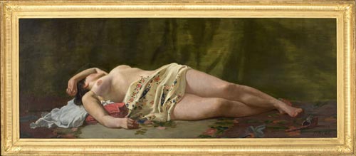2 frederic bazille studio di nudo, 1864