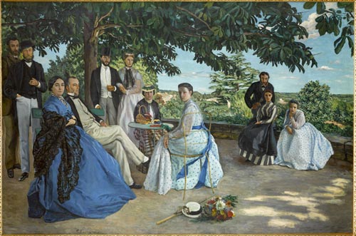 3 frederic bazille la riunione di famiglia 1867