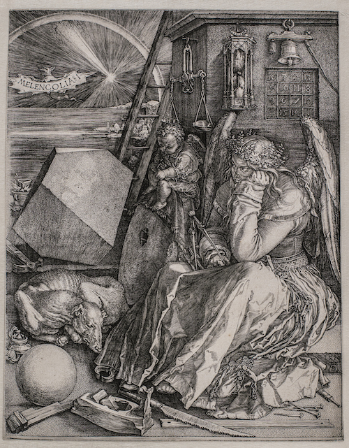 Albrecht Dürer Melencolia I (La Melanconia), 1514,