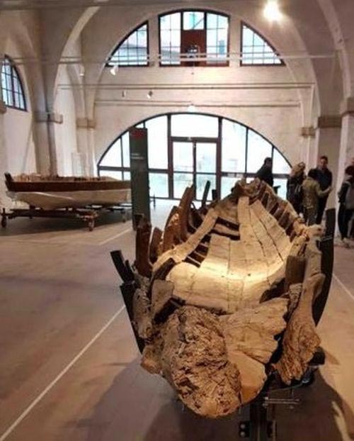 Sala V Museo Navi di Pisa