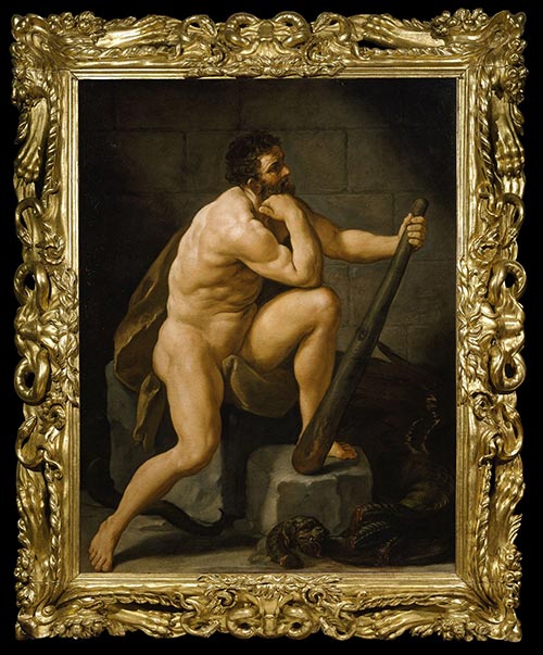 Guido Reni, Ercole dopo l’uccisione dell’Idra, 1620 ca., olio su tela, 224x175 cm, Firenze, Galleria Palatina