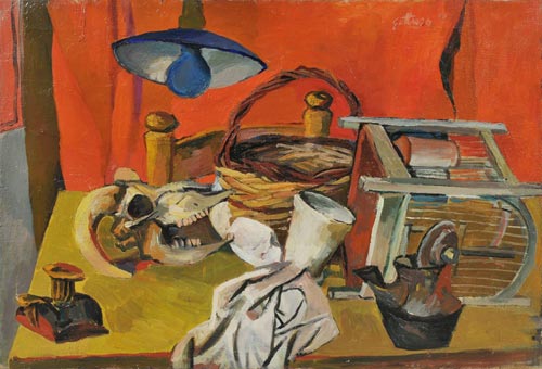 1 renato guttuso natura morta con lampada 1940-41
