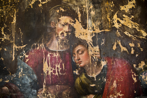 Plautilla Nelli Ultima cena particolare Cristo e San Giovanni