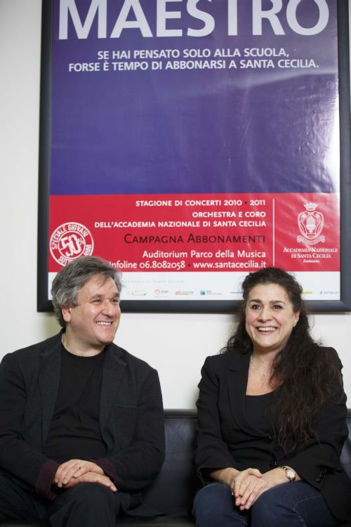Antonio Pappano e Cecilia Bartoli