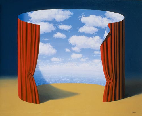 René Magritte, Les Mémoires d’un saint (Le memorie di un santo), 1960, Olio su tela, 80 x 99,7 cm, The Menil Collection, Houston