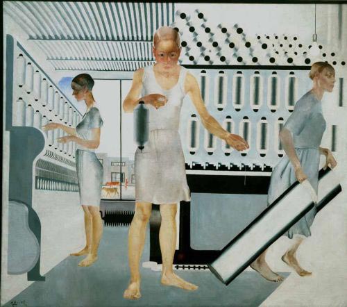 Alexander Deineka,Textile Workers, 1927 Oil on canvas, 161.5 x 185 cm State Russian Museum, St. PetersburgPhoto (c) 2016, State Russian Museum, St. Petersburg