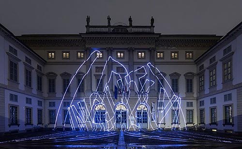 Arthur Duff: “Adaptation 2016”, proiezione laser