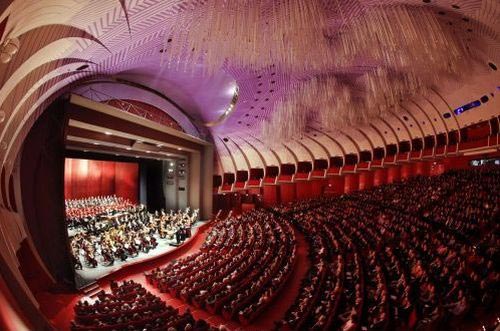 Veduta della sala del Teatro Regio di Torino