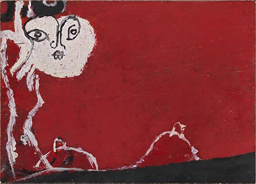 02 osvaldo licini amalasunta su fondo cinabro 1947