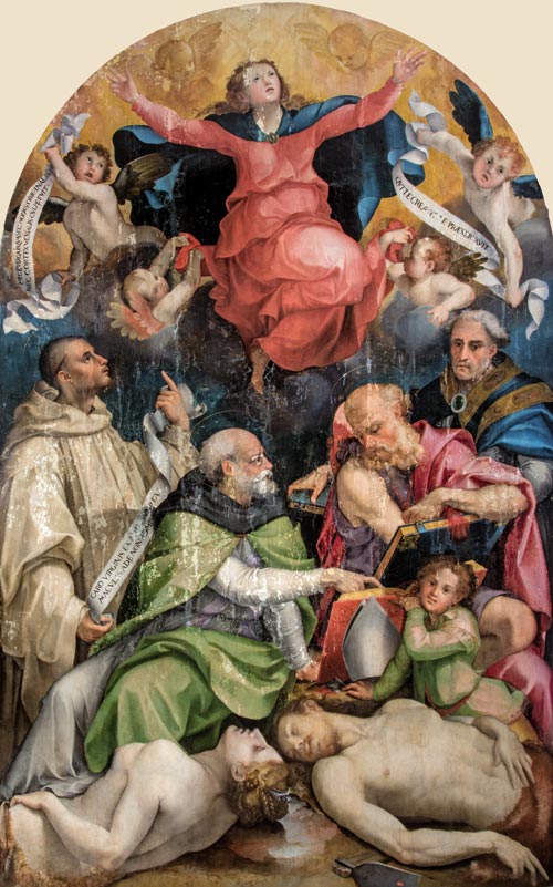3 carlo portelli assunzione durante il restauro