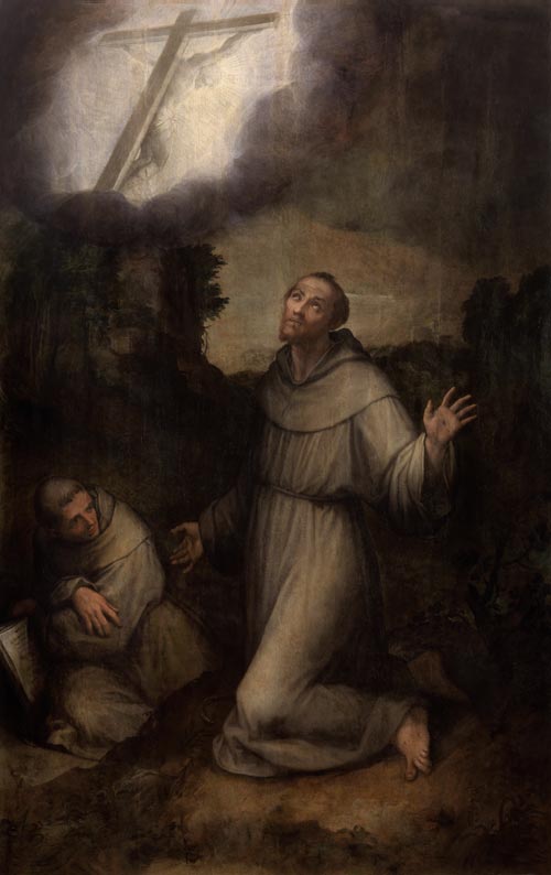 4 giovan battista naldini san francesco d assisi riceve le stigmate 1576