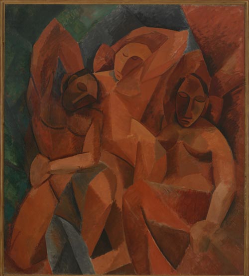 6 pablo picasso trois femmes esquisse du tableau 1908 succession picasso 2016 photo moscou muse dtat des beaux-arts pouchkine