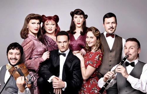 La famiglia canterina delle sorelle marinetti-foto di gruppo