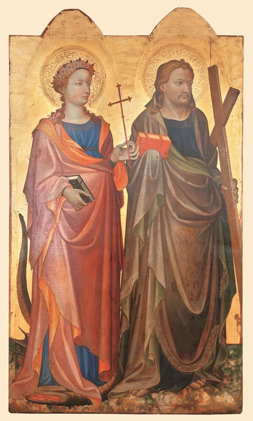 2 gherardo starnina santa margherita d antiochia e san filippo