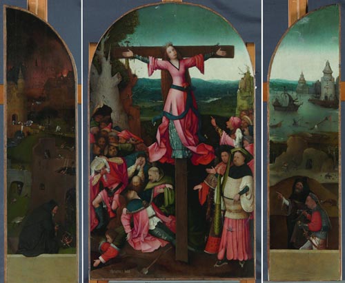 2 jheronimus bosch trittico di santa liberata o wilgerfortis 1495-1505