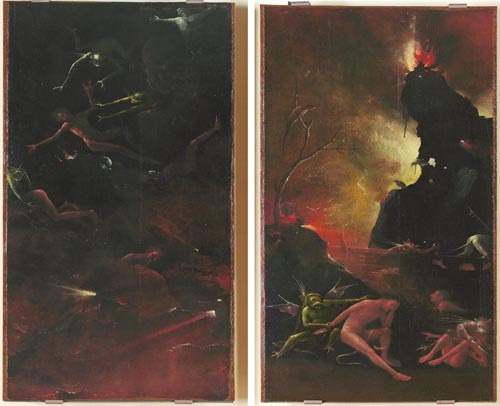 3 jheronimus bosch polittico delle visioni dell aldila destra 1505-1515