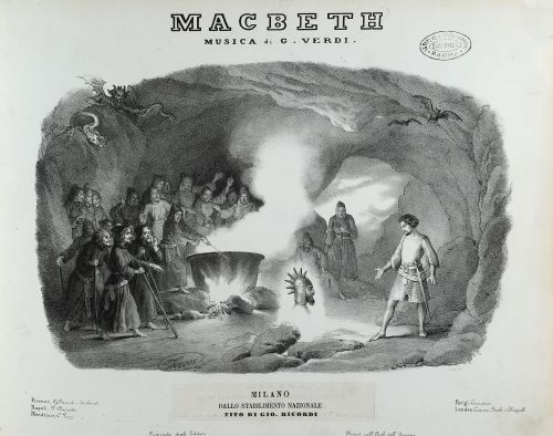 Macbeth variante alla 1 ed milano ricordi post 1851