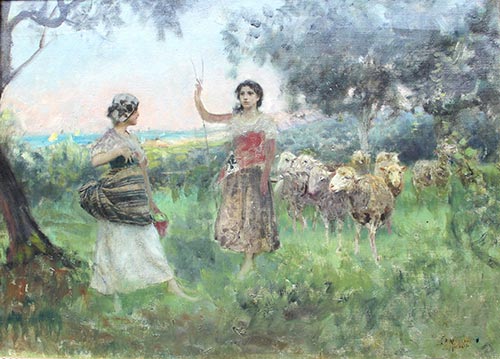 08 francesco paolo michetti incontro a francavilla 1888-1890