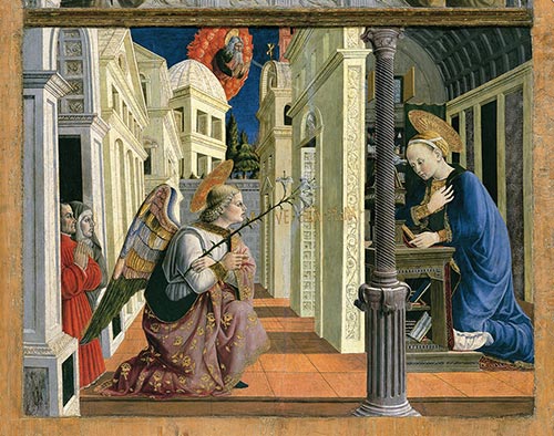 1 giovanni angelo d antonio annunciazione con un donatore laico 1455