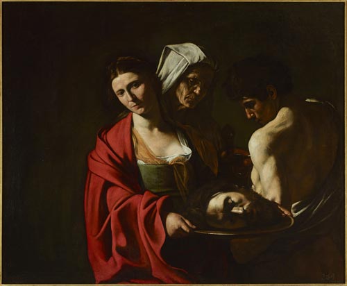 1 michelangelo merisi da caravaggio salome con la testa del battista 1607