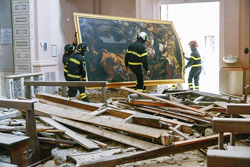 6 centri terremotati delle marche