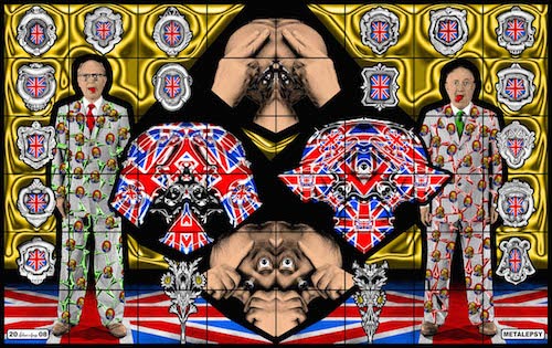 Gilbert & George Metalepsy, 2008,