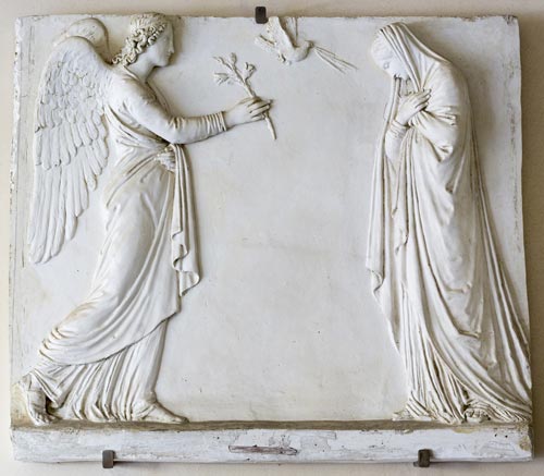 3 antonio canova metopa dell annunciazione 1820-1822
