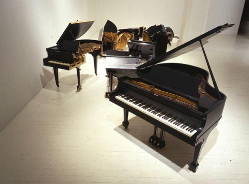 3 arman concerto for 4 pianos 1998