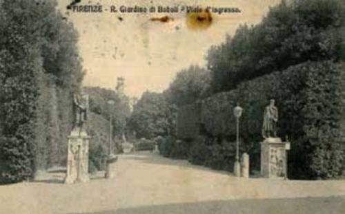 Firenze, ingresso al Giardino di Boboli