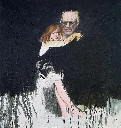 5 carlo-mattioli-autoritratto-con-anna,-1982,-olio-su-tela-80x70
